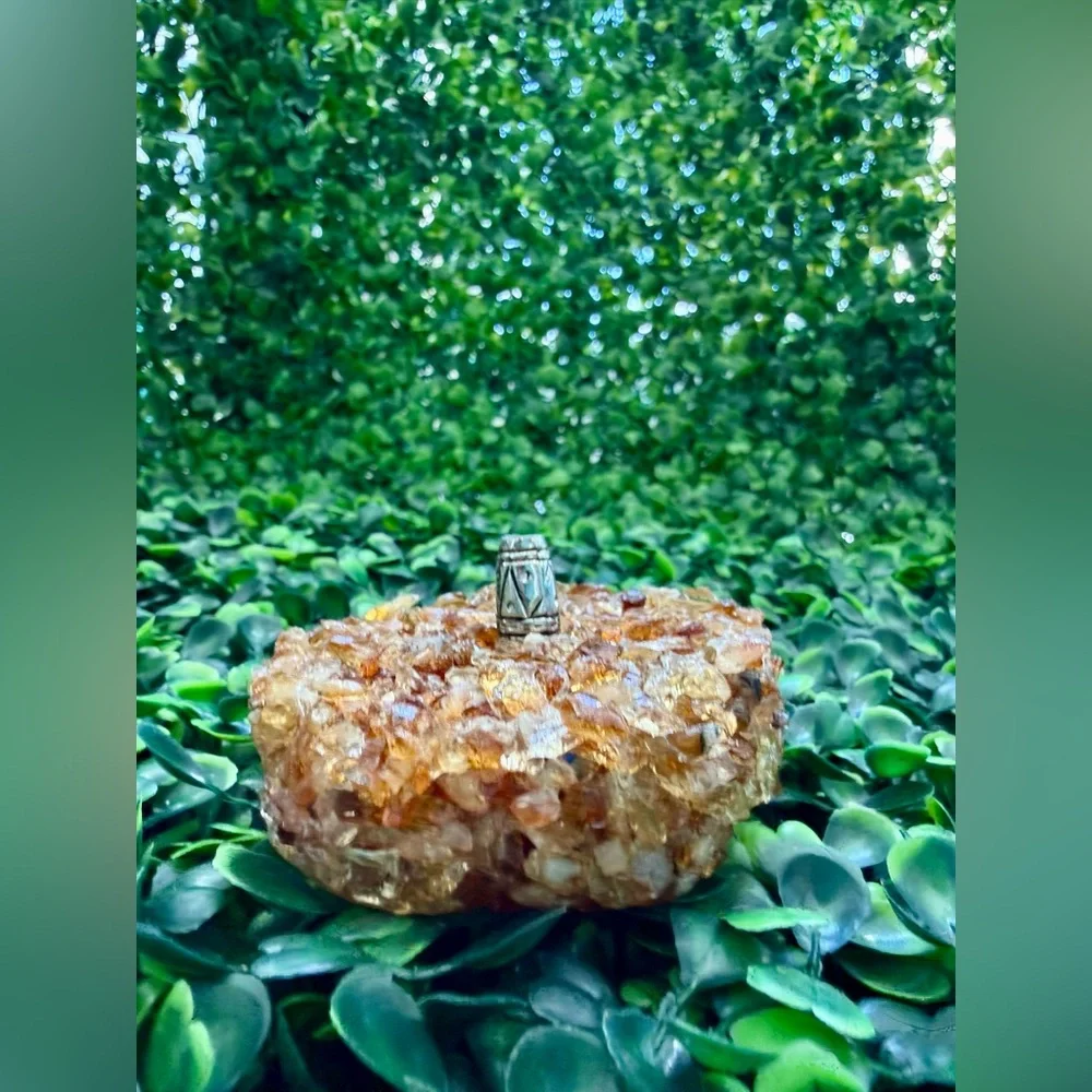 Citrine Incense Holder - Picture 2 of 6